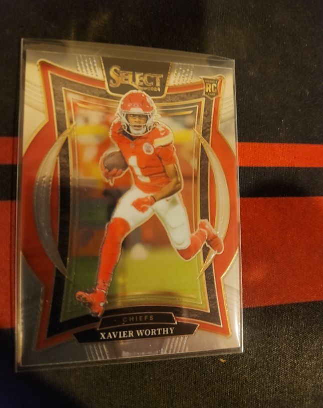2024 Panini Select #32 Xavier Worthy — front
