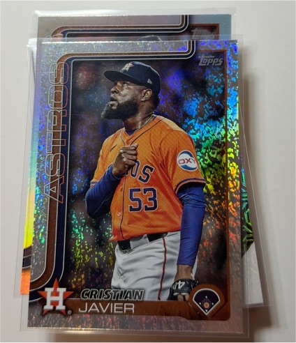 2025 Topps Series 2 #509 Cristian Javier — front
