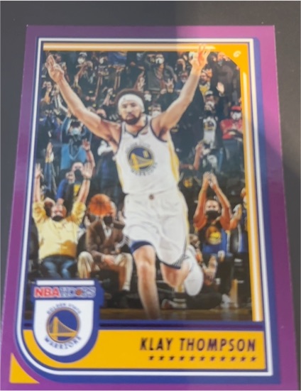 2022-23 Panini Hoops #224 Klay Thompson — front