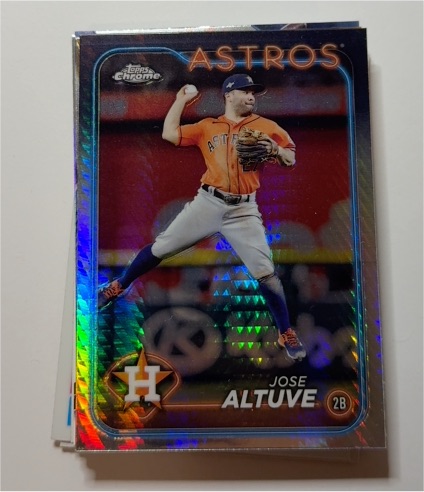 2024 Topps Chrome #58 Jose Altuve — front