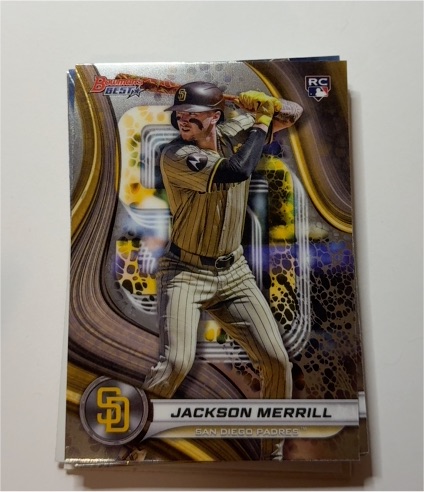 2024 Bowman's Best #56 Jackson Merrill — front