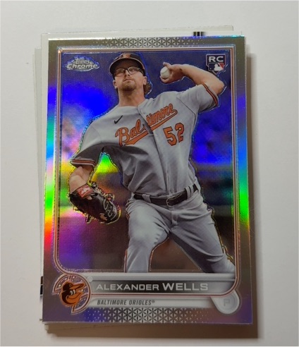 2022 Topps Chrome #49 Alexander Wells — front