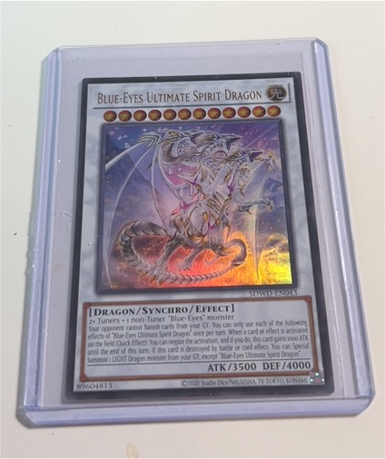 2008 Yu-Gi-Oh! SDWD-EN043 Blue-Eyes Ultimate Spirit Dragon — front
