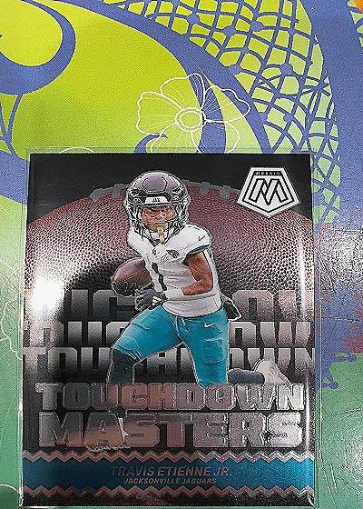 2024 Panini Mosaic Touchdown Masters #TM-TEJ Travis Etienne Jr. — front