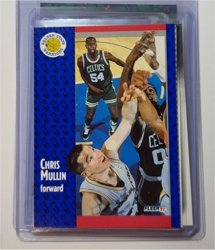 1991-92 Fleer #69 Chris Mullin — front