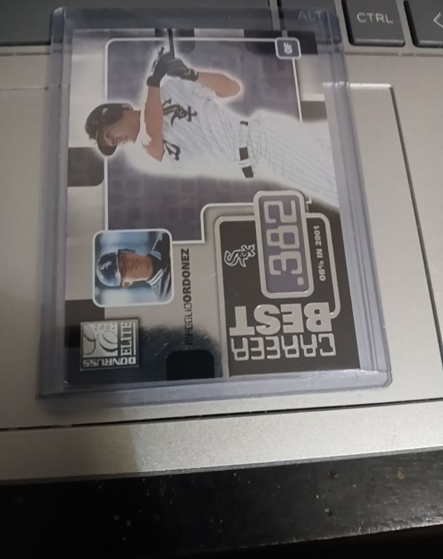 2002 Donruss Elite Career Best #CB10 Magglio Ordonez — front