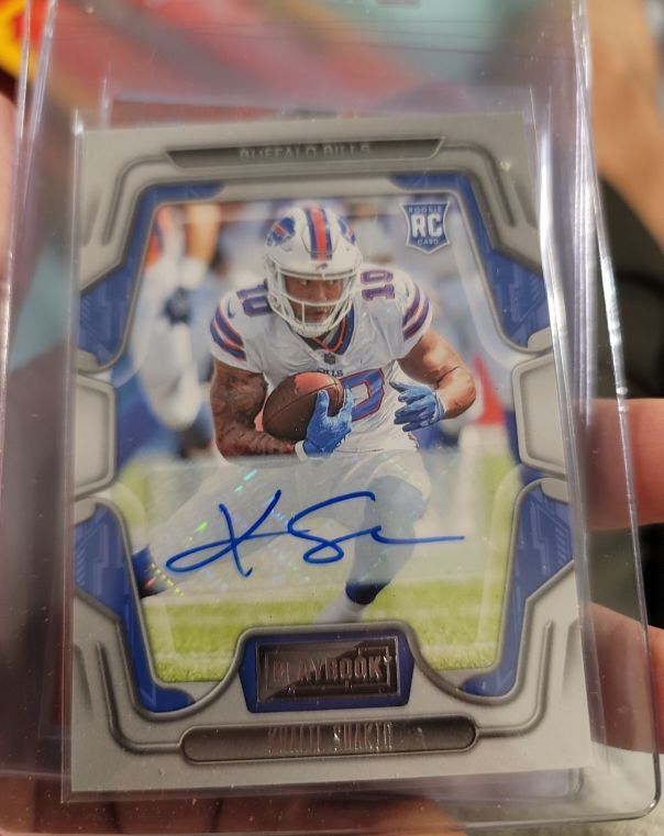 2022 Panini Playbook #148 Khalil Shakir — front