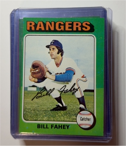 1975 Topps #644 Bill Fahey — front