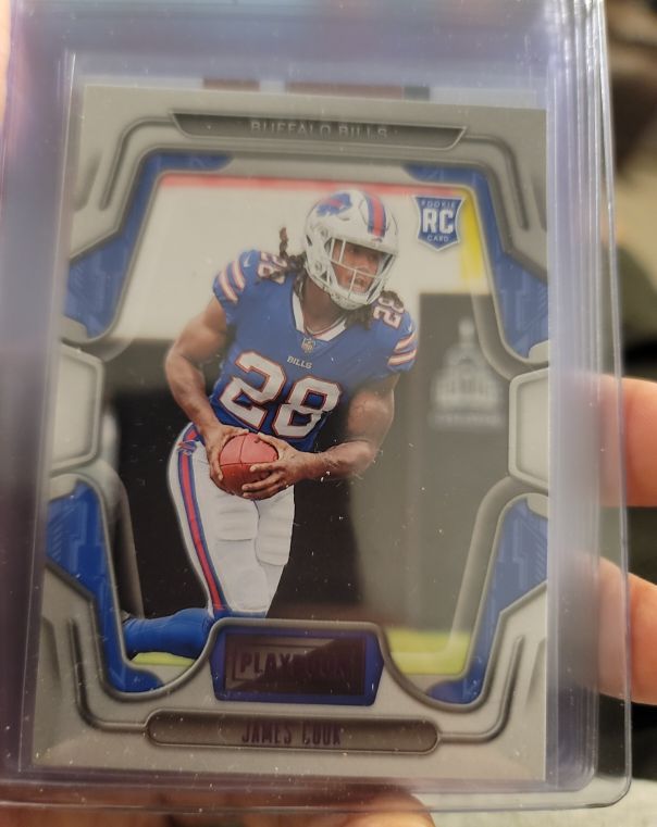 2022 Panini Playbook #115 James Cook — front