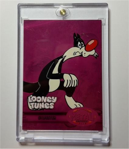 2024 Fleer Retro Looney Tunes Metal Universe #RMU-9 Sylvester — front