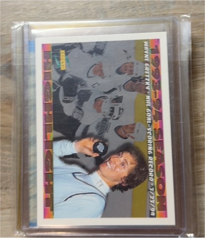 1994-95 Score #241 Wayne Gretzky Season Highlight Scoring Record — front