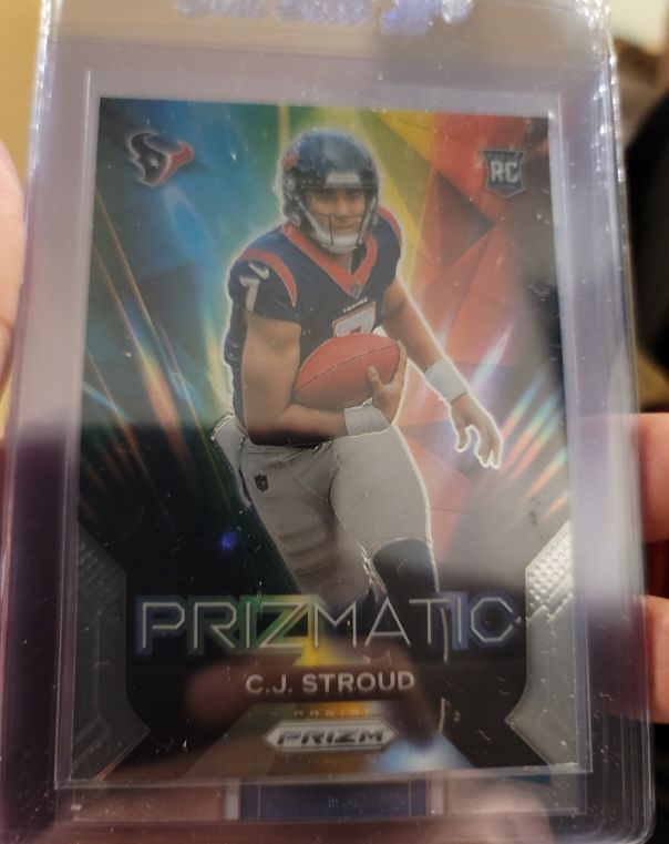 2023 Panini Prizm #6 C.J. Stroud Prizmatic Rookie — front