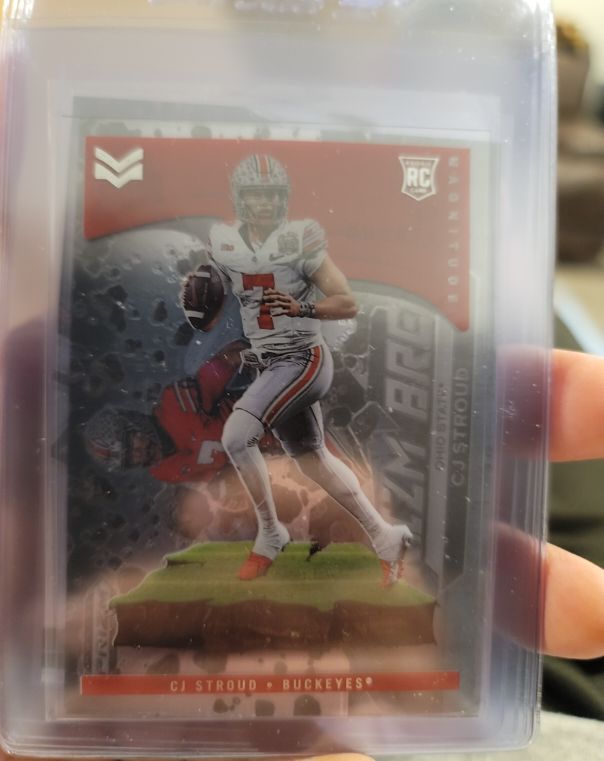 2023 Panini Chronicles Draft Picks Magnitude #2 CJ Stroud — front