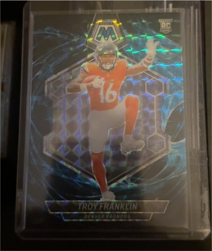 2024 Panini Mosaic #RC Troy Franklin — front