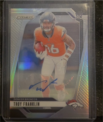 2024 Panini Prizm #393 Troy Franklin — front