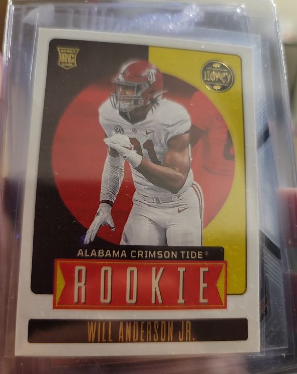 2023 Panini Legacy #181 Will Anderson Jr. RC Rookie Alabama Crimson Tide — front