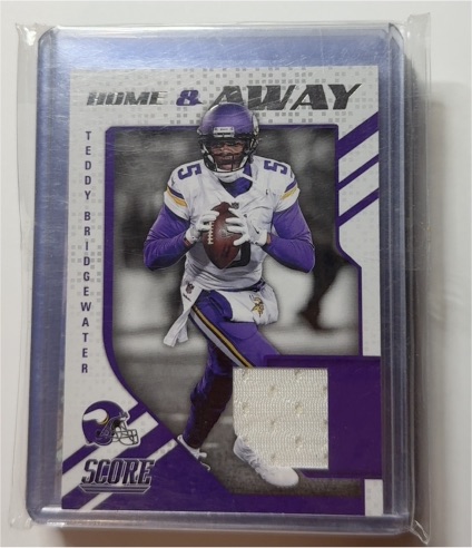 2018 Panini Score Home & Away #6 Teddy Bridgewater — front