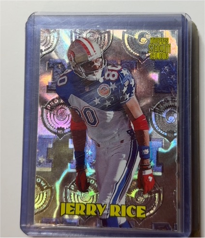 1996 Topps Stadium Club Pro Bowl #PB15 Jerry Rice — front