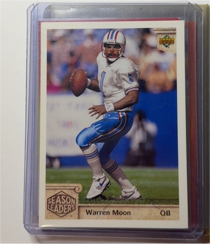 1992 Upper Deck #304 Warren Moon — front