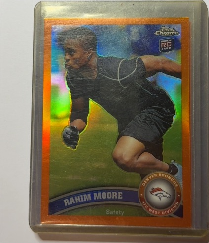 2011 Topps Chrome #44 Rahim Moore — front
