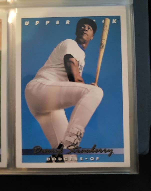 1993 Upper Deck #575 Darryl Strawberry — front