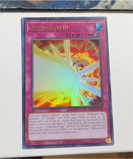 2003 Yu-Gi-Oh! LDK2-ENY03 Obliterate!!! — front