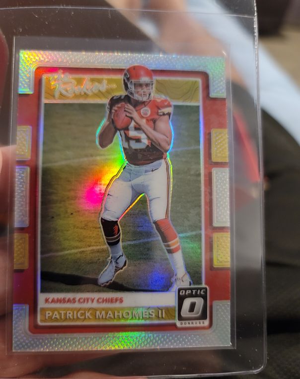 2017 Donruss Optic #7 Patrick Mahomes II — front