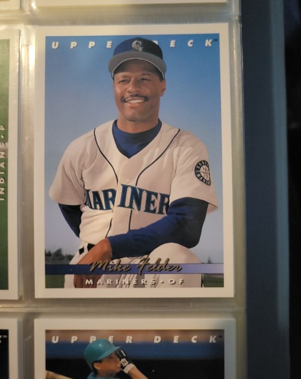 1993 Upper Deck #714 Mike Felder — front