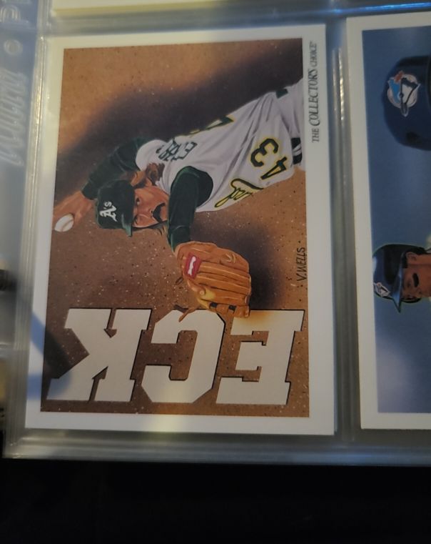 1993 Upper Deck #814 Dennis Eckersley — front