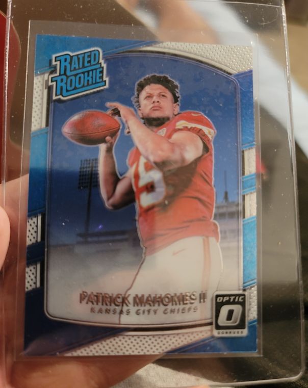 2017 Donruss Optic #177 Patrick Mahomes II — front