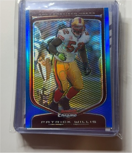 2009 Bowman Chrome #105 Patrick Willis — front