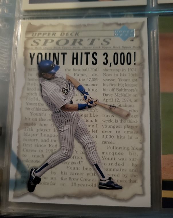 1992 Upper Deck #SP5 Robin Yount / George Brett — front