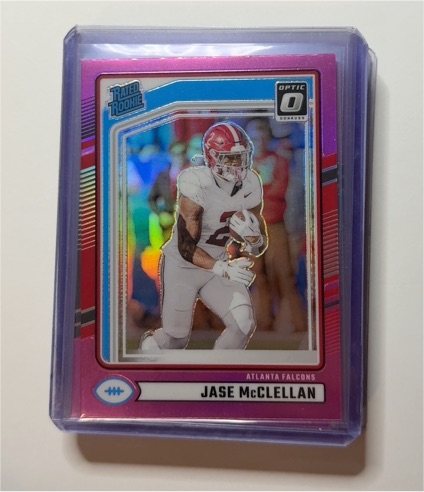 2024 Panini Donruss Optic #375 Jase McClellan — front