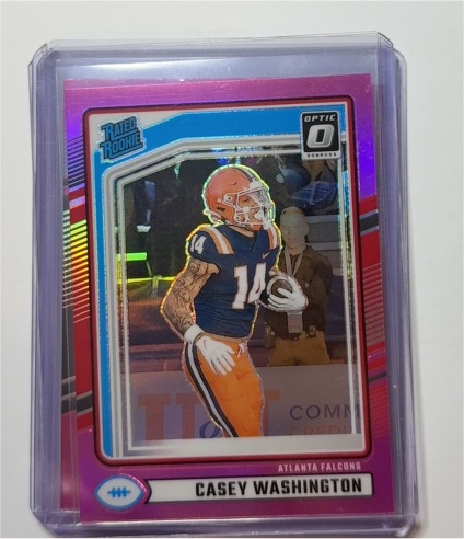 2024 Donruss Optic Preview #392 Casey Washington — front