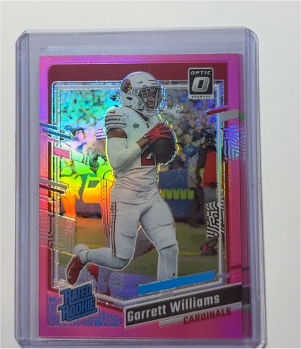 2023 Donruss Optic #203 Garrett Williams — front