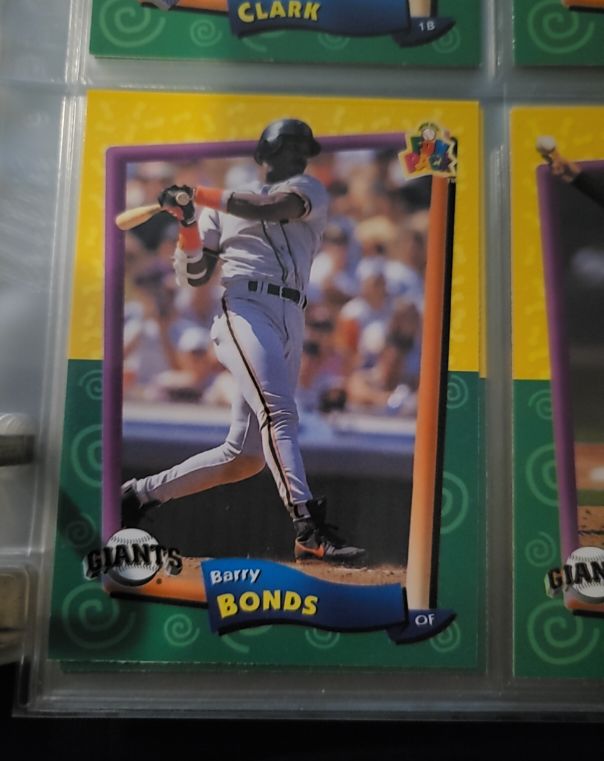 1994 Upper Deck Fun Pack #25 Barry Bonds — front