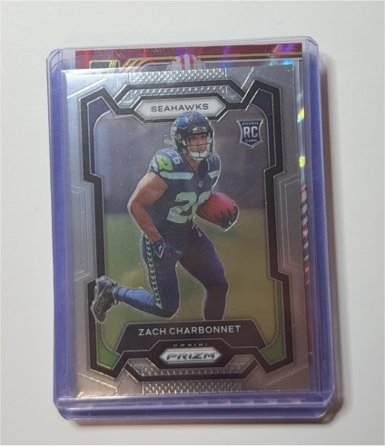 2023 Panini Prizm #392 Zach Charbonnet — front