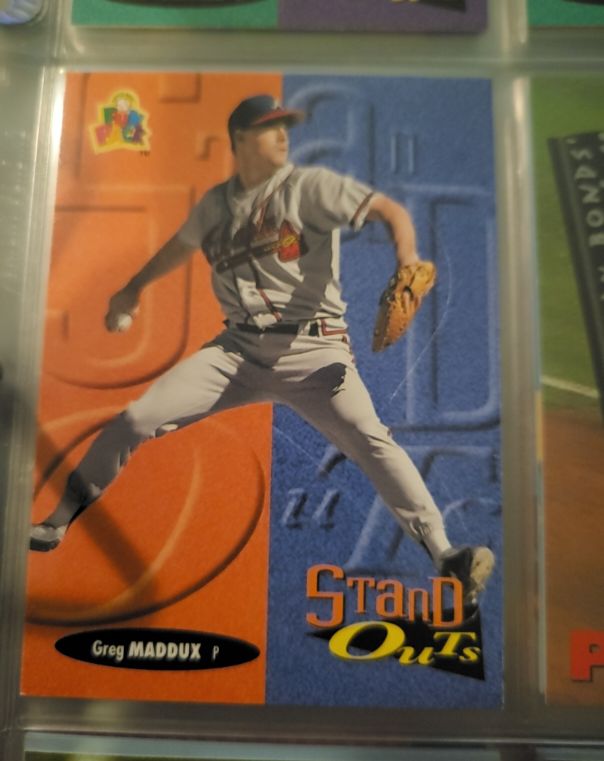 1994 Upper Deck Fun Pack #184 Greg Maddux — front