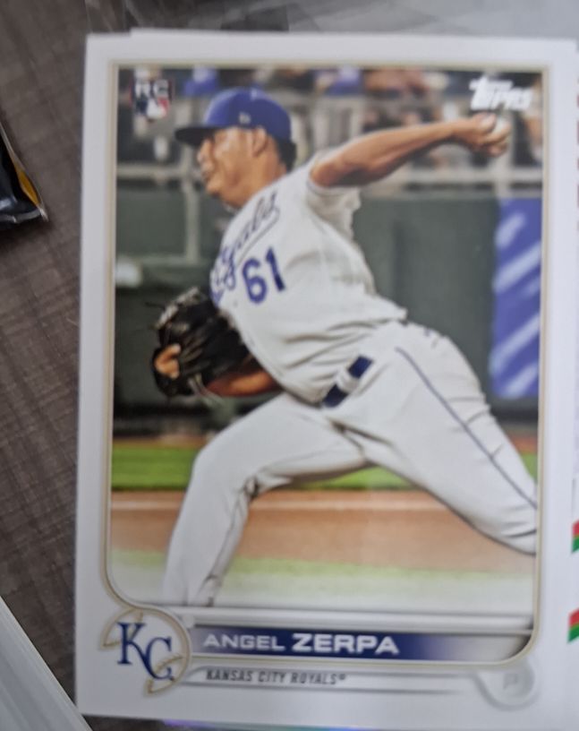 2022 Topps Series 2 #559 Angel Zerpa — front