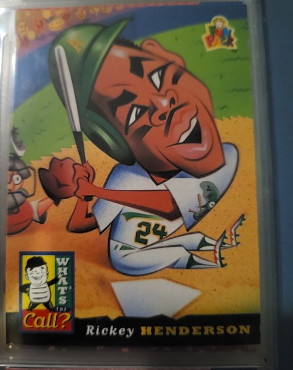 1994 Upper Deck Fun Pack #213 Rickey Henderson — front