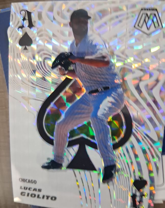 2021 Panini Mosaic Aces #ACE15 Lucas Giolito — front