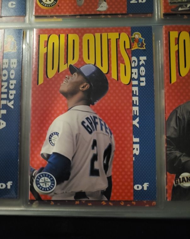 1994 Upper Deck Fun Pack #224 Ken Griffey Jr Fold Outs — front