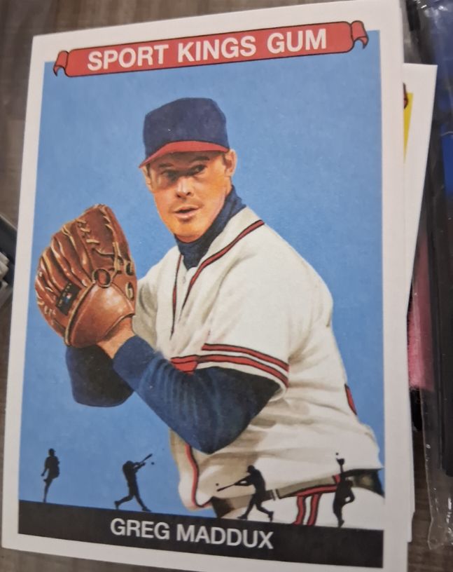 2022 Sport Kings Gum Volume 3 #104 Greg Maddux — front