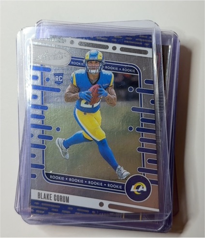 2024 Panini Absolute #168 Blake Corum Rookie Card — front