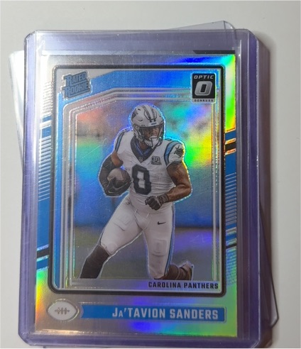 2024 Panini Donruss Optic #244 Ja'Tavion Sanders — front