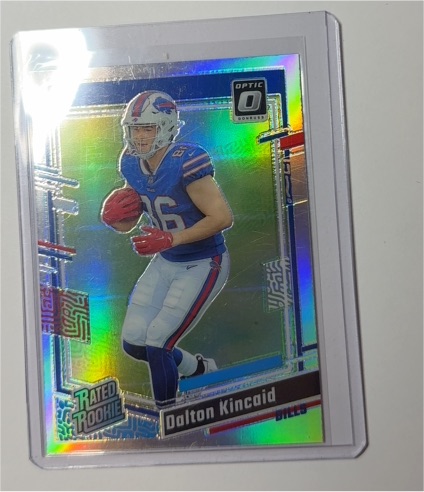 2023 Panini Donruss Optic #211 Dalton Kincaid — front