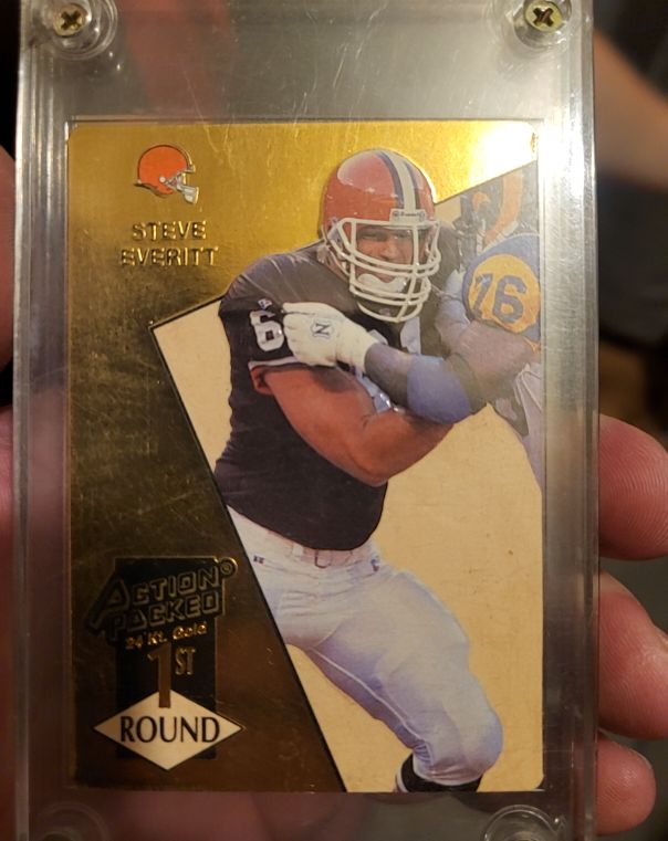 1993 Action Packed #176 Steve Everitt — front