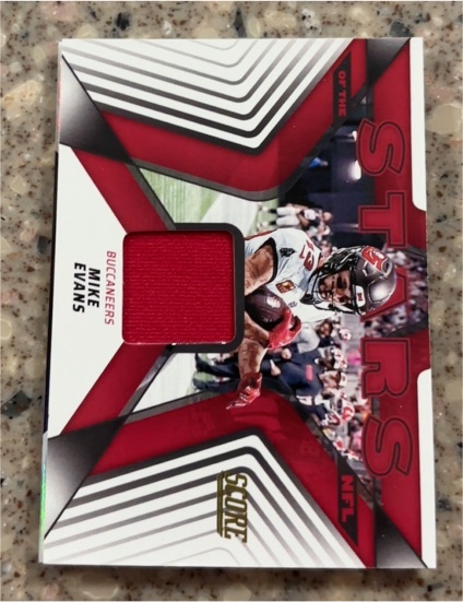 2025 Panini Score Stars of the NFL #SNJ-MES Mike Evans — front