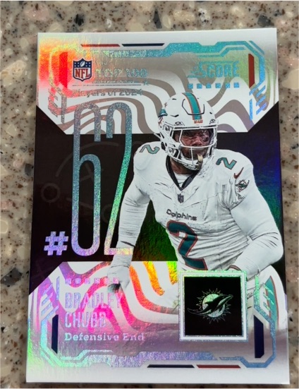 2025 Panini Score Top 100 #62 Bradley Chubb — front
