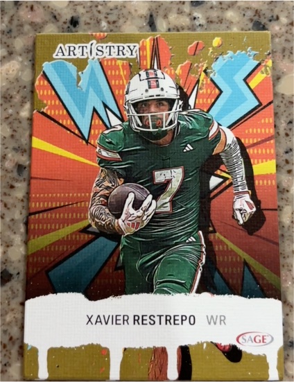 2025 Sage Artistry Xavier Restrepo — front